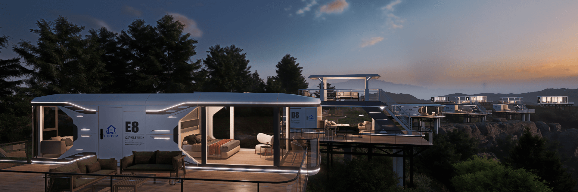 Top Prefab House Manufacturer for Resort Project